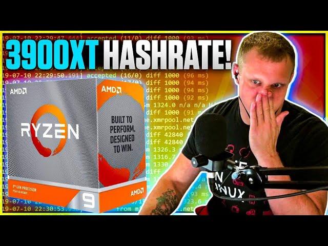 AMD Ryzen 9 3900XT Hashrates, Benchmarks and Temps