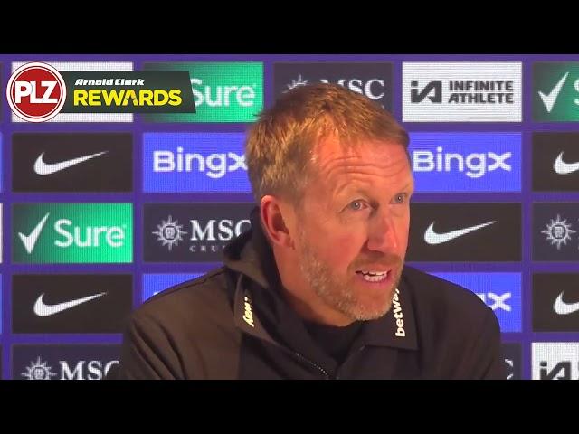 Graham Potter on Evan Ferguson and the return of James Ward-Prowse