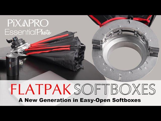 Introducing the New Pixapro  Easy-Open  FlatPak Softboxes #FlatPakSoftbox