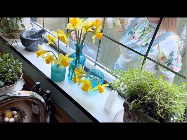 Spring Home Cleaning - Creating a Fairytale Life | Low-maintenance Life | Slow Living Vlog ASMR