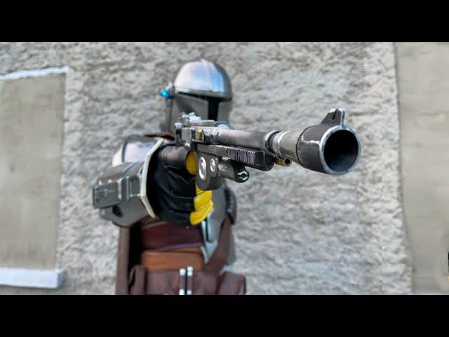 The Mandalorian's BlasTech IB-94 blaster pistol creating / 3D Planet Props Cosplay