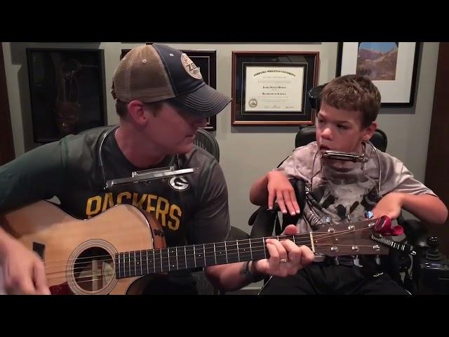 Introduction to James and Kaden.  #music #specialneeds #cerebralpalsy #guitarcover #neilyoung