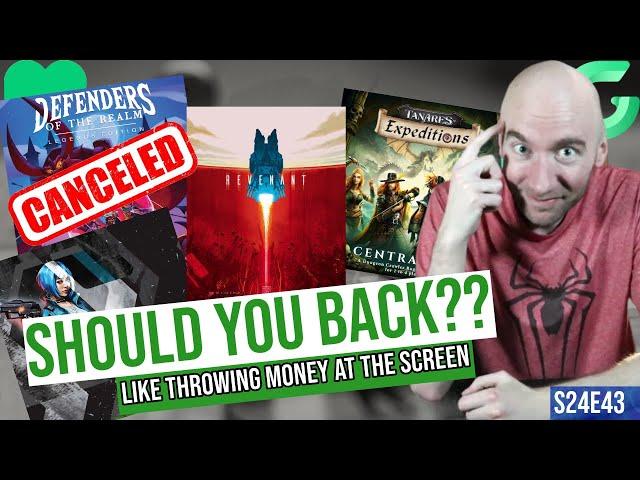 Should You Back? Expert Crowdfunding ADVICE; 20 NEW Games in 60 MINUTES! S24E43!