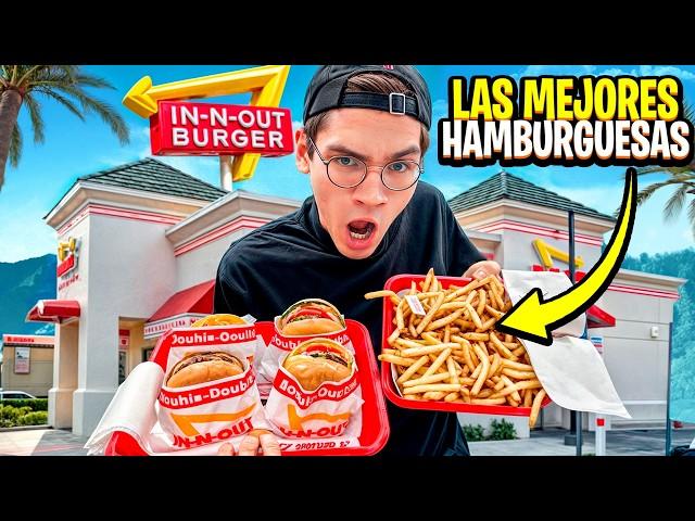 PROBANDO LA HAMBURGUESA MAS FAMOSA DE ESTADOS UNIDOS 