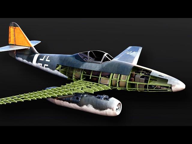 Inside the Me-262 Jet Fighter