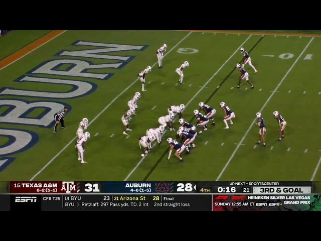 Texas A&M vs Auburn Exciting Ending | 2024 College Football