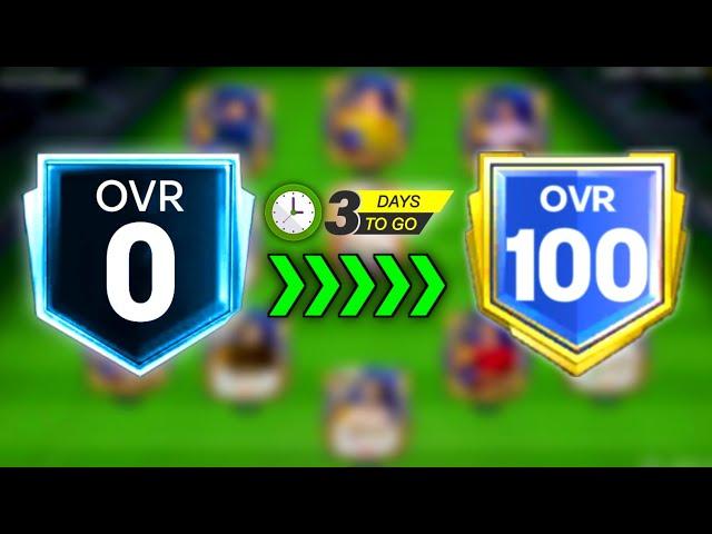 Can We Reach 100 OVR From Zero F2P In 1 Month - (Episode 1)