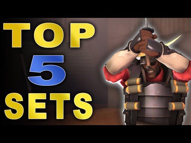 [TF2] Top 5 Best Demoman Cosmetic Sets For Under 1 Key