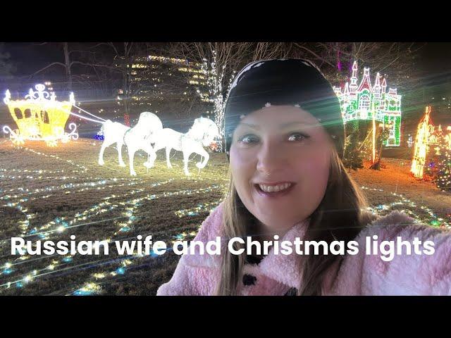 Visiting Christmas Lights Park