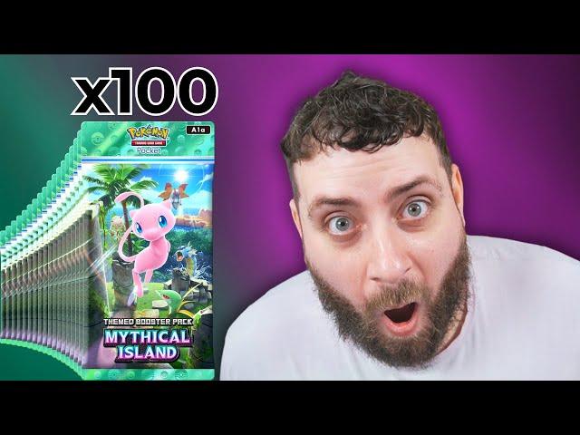 I Opened 100 Mythical Island Packs In Pokémon TCG Pocket!