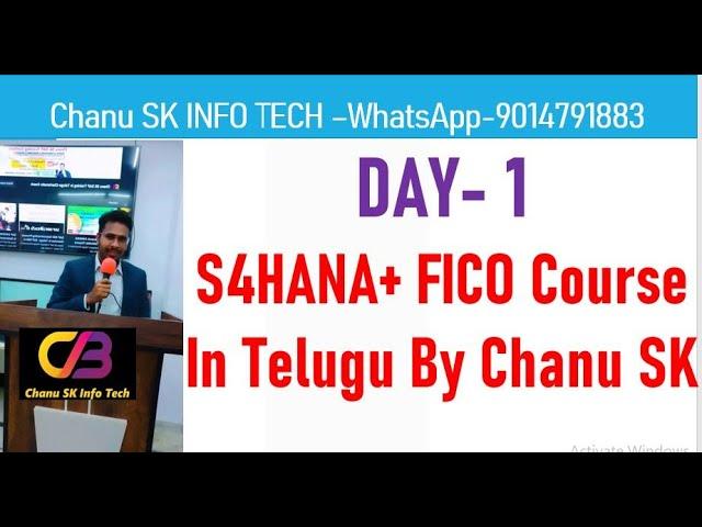 SAP S4HANA 'FICO Demo Class in Telugu- SAP "FICO Course in Telugu"-FICO Course in Telugu-Chanu SK