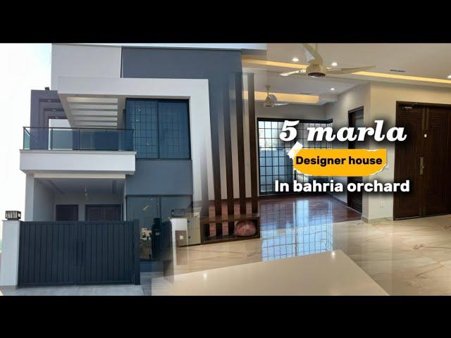 5 marla designer house in bahria orchard | bahira orchard | #house #construction #home #bahriatown