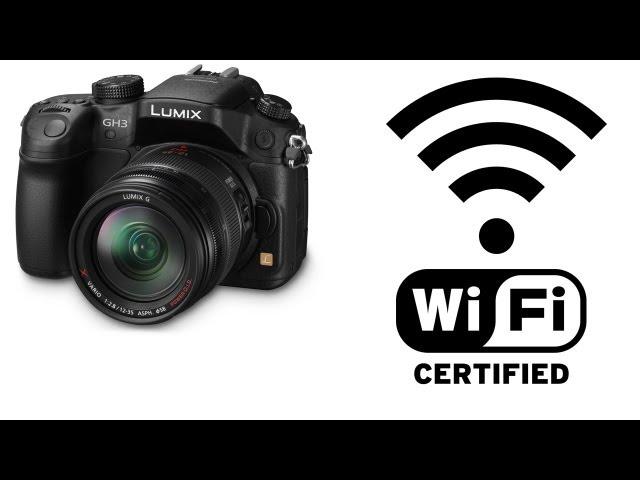 Panasonic GH3 Wifi Lumix Link App - Remote Control Test Tablet