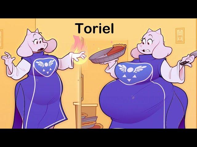 Toriel the Butterscotch Cinnamon Blob (Comic Dub)