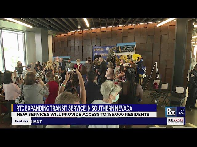 RTC announces expansion of transit service in Southern Nevada