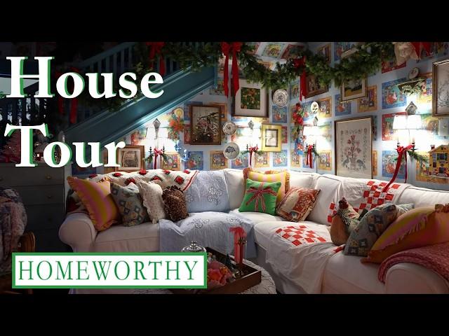 CHRISTMAS HOME TOUR | A Maximalist Home with Nostalgic Holiday Charm