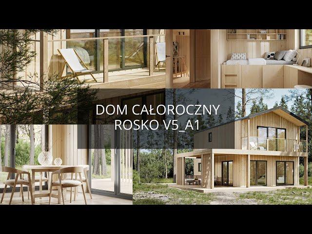 Dom caloroczny ROSKO V5 A1 -   97 m2