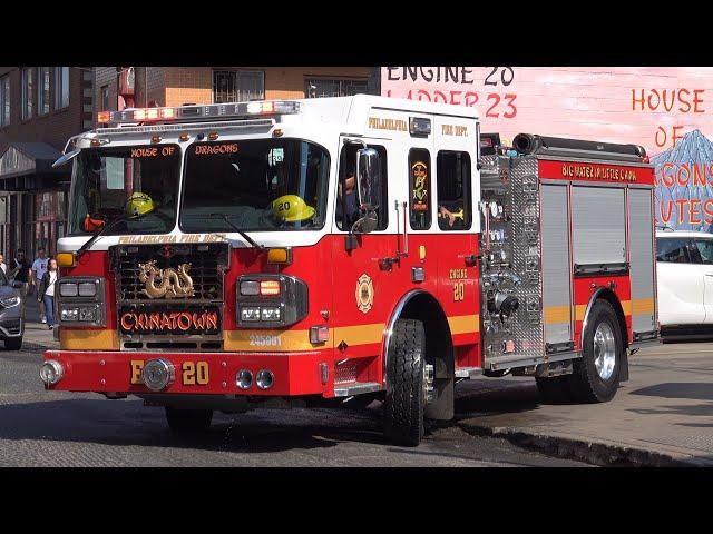 Philadelphia Fire Department Engine 20 Responding “BIG WATER IN LITTLE CHINA”