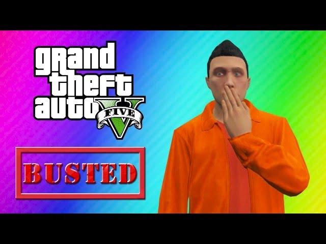 GTA 5 Online Funny Moments Prison Edition (Giant Tunnel, Prison Bath, Escape!)