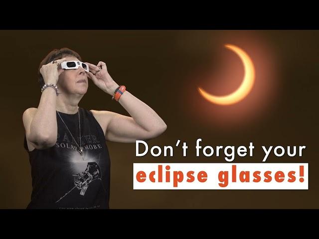 Annular Eclipse Safety GIFs with Nicola Fox