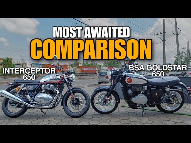 Bsa Gold Star 650 vs Interceptor 650 - Detailed Comparison