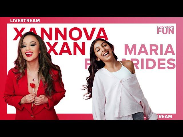 LIVE TALK: ΕUROVISION 2025 News w/ Maria Pissarides & Xannova Xan | Eurovisionfun Live Stream