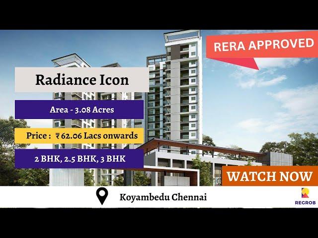 2 & 3 BHK Flats For Sale in Koyambedu Chennai | ️+91- 6366782381 |Flats For Sale | Actual Video