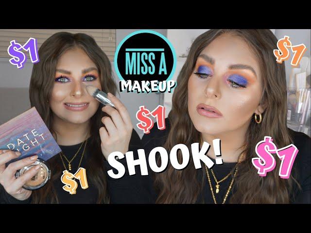 FULL FACE OF $1 MAKEUP | *HONEST* TESTING SHOPMISSA MAKEUP *SHOOK*