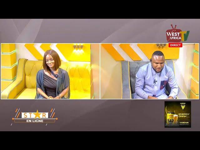 STAR EN LIGNE AVEC LA QUEEN HABIBATOU FACE A CAMPBELL SUR WEST AFRICA TV