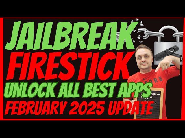 JAILBREAK FIRESTICK MARCH 2025 - #1 JAILBREAK FIRESTICK UNLOCK EVERY PREMIUM APP!!