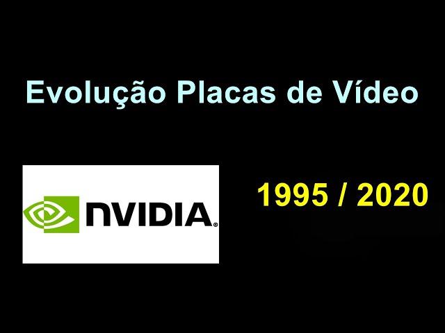 Evolução Placas de vídeo Nvidia rtx 3080 #shorts