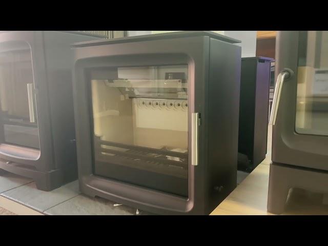 Purevision BPV5W Wide Slimline Free-Standing Multi-Fuel Stove