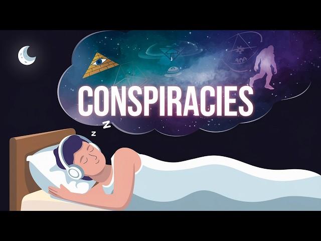 7 Hours of Conspiracy Theories for Sleep [Black Screen]