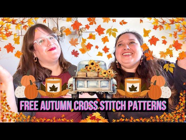 30+ Free Autumn Cross Stitch Patterns (Flosstube Extra)