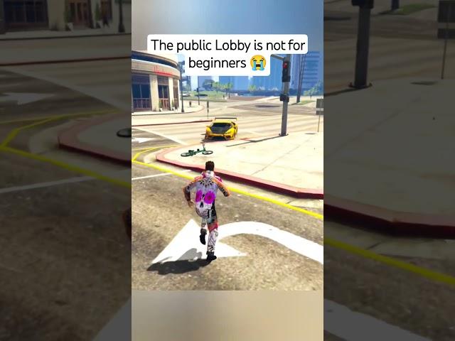 The public Lobby is not for beginners  #gtaviral #gtaonline #gta5online #gtacars #gta5 #shorts