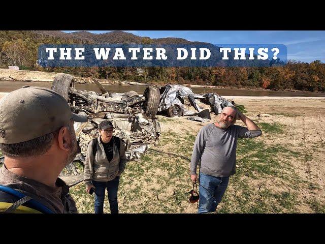 HURRICANE HELENE Lake Lure Destruction One Month Later SHOCKED Us | DRONE FOOTAGE