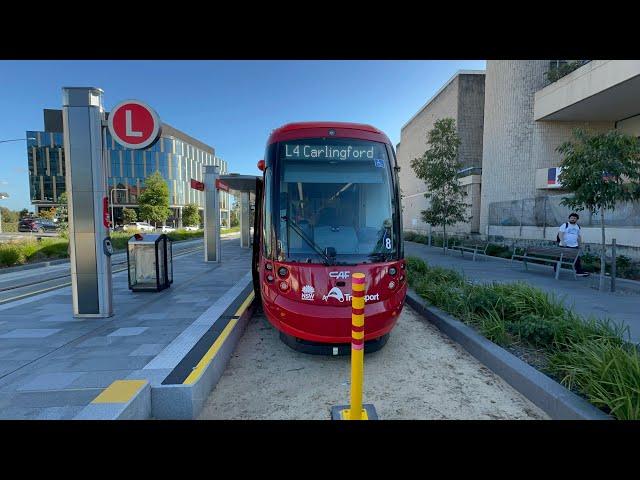 L4 Parramatta Light Rail first day of operation!!