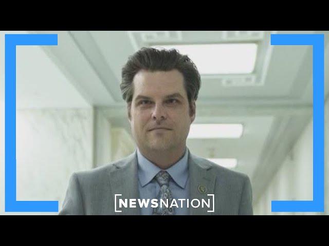 Matt Gaetz ethics report finds evidence of statutory rape, drug use | NewsNation Live