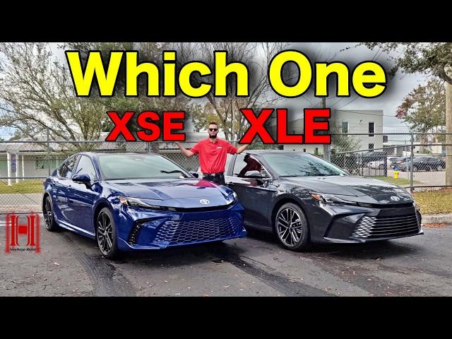 2025 Toyota Camry XLE vs XSE: Which is Better? | Full Specs & Test Drive