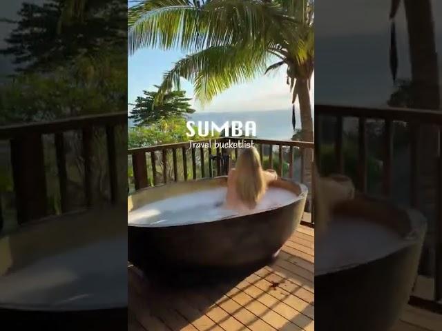 Come meet us in  Sumba #sumba #luxurytravel #bali #shorts #viralshorts #travlog #unravelapp #short