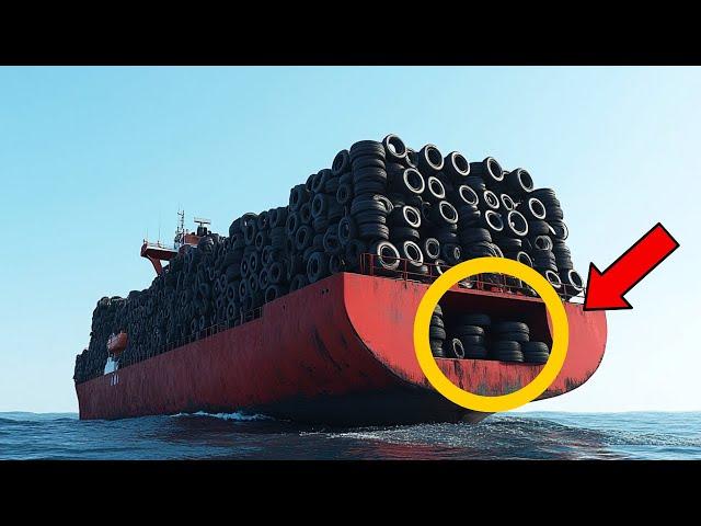 Century Mistake ! They Dumped Into The Ocean 2 Million Tires  to Create Coral Reefs