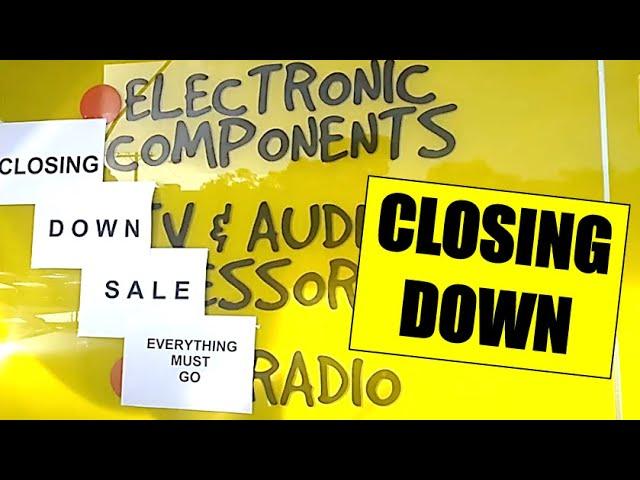 Closure of an electronics shop: What was Trustcotts Electronic World