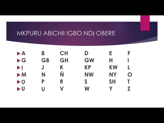 MMUTA IGBO MKPURU ABICHII | Learn to recite Igbo alphabets #igboamaka #igbo #learnigbo