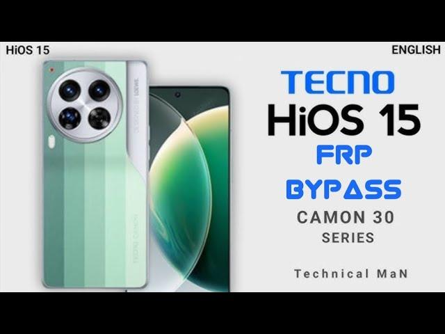 tecno camon 30 frp google account bypass
