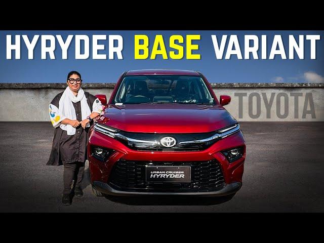 Toyota Hyryder 2024 Base Variant | Malayalam Review | Hyryder base E Model | rechuscarcast |