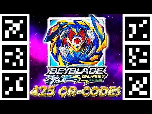 All 425 Beyblades Qr-CODES | Все 425 Qr-Кодов Бейблэйдов - Beyblade Burst Surge APP