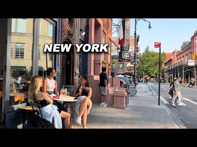 New York City Summer Walk Greenwich Village Manhattan 4K NYC Walking Tour