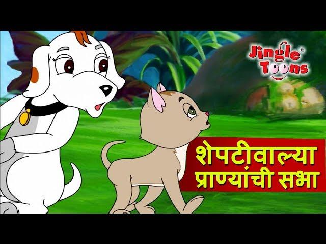 Sheptiwalya Pranyanchi Sabha | Sasa To Sasa  |ससा आणि कासव JingleToons Marathi Balgeet