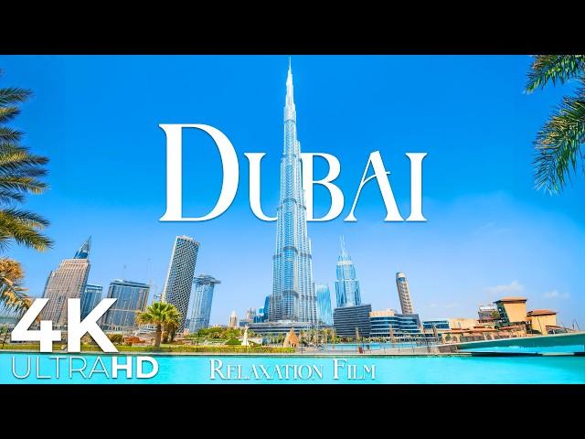 Dubai 4K - Horizon View | Scenic Relaxation Film with Peaceful Music - Video Ultra HD