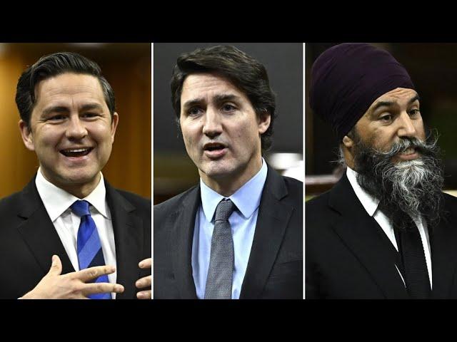 Why are Trudeau, Singh attacked Poilievre's lack of security clearance?